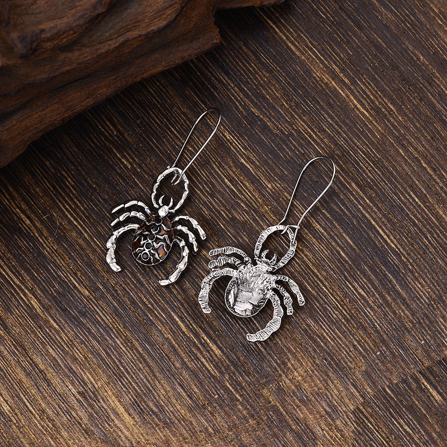 Wholesale Zinc Alloy Electroplated Gunmetal Black  Pendant Earrings Gothic  Style Fashion Jewelry Accessory For Women