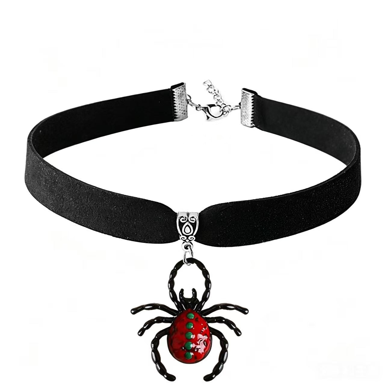 Wholesale  Gothic  Bat Skull Alloy Pendant Clavicle Necklace Fashion Accessory for Boutique Resale