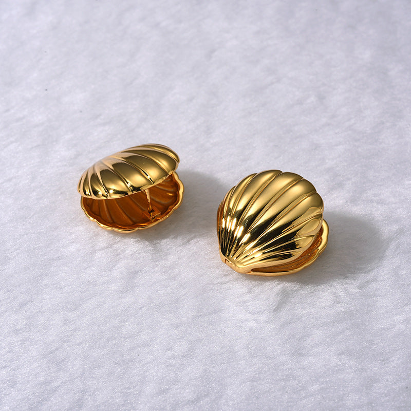 Wholesale Vintage Earring Hoops Shell Earrings ACC-ES-Yuchen007