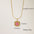 Wholesale  Stainless steel Retro Redstone Series Pendant Necklace