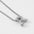 Wholesale Titanium Steel  balloon bubble letter pendant female necklace