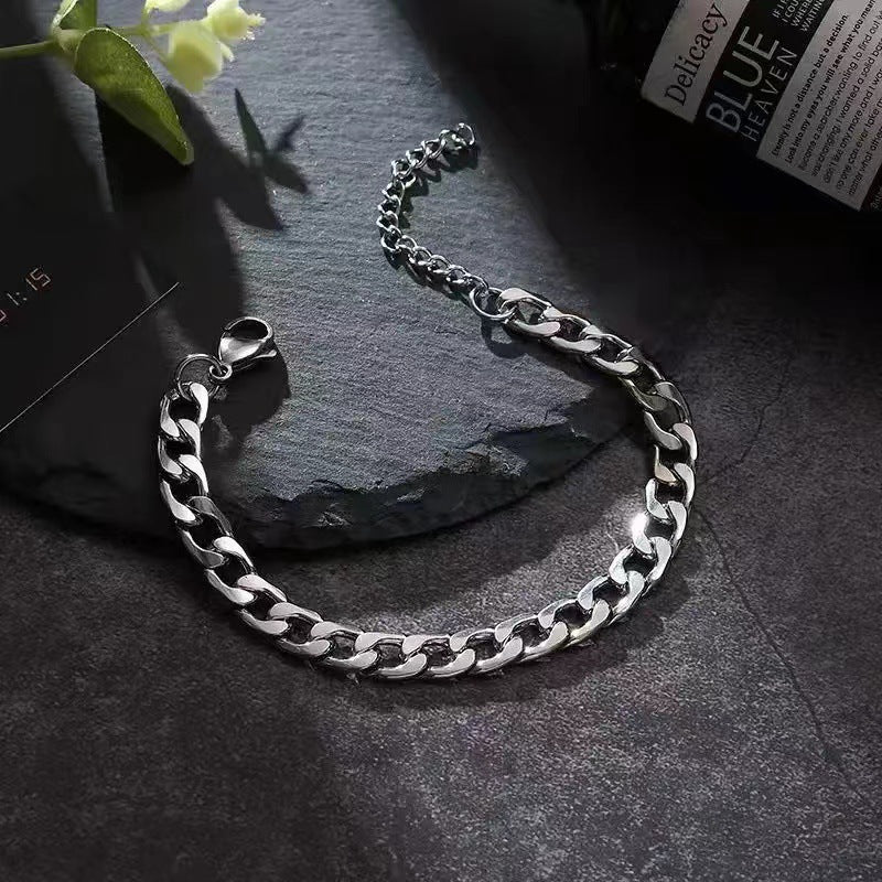 Wholesale Cuban chain titanium steel non-fading necklace