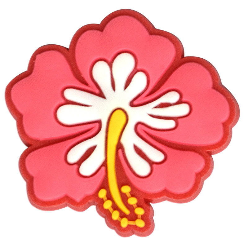 Wholesale Random 100pcs Flowers Series Shoes Accessories Shoes Charms