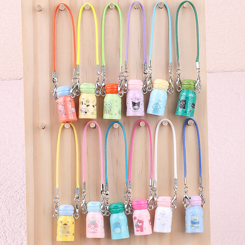 Wholesale Cute cartoon mini thermos cup doll accessories