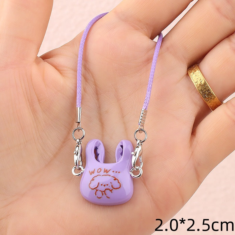 Wholesale Cute cartoon mini bag doll accessories