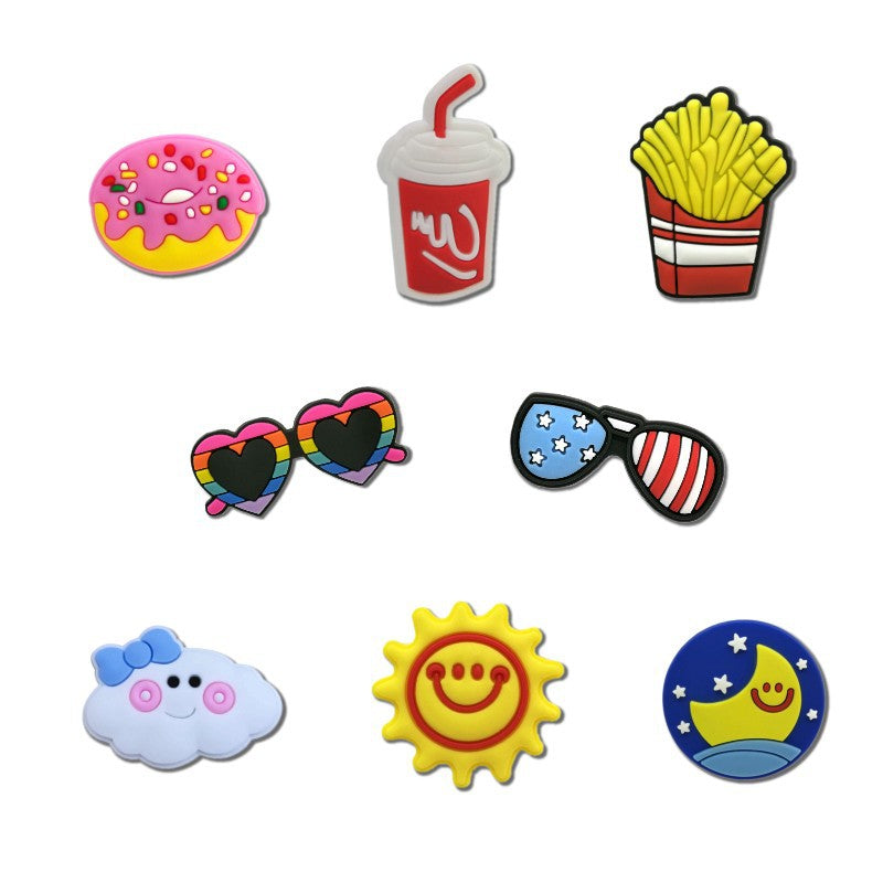 Wholesale 100pcs Random Shoes Accessories Shoes Charms