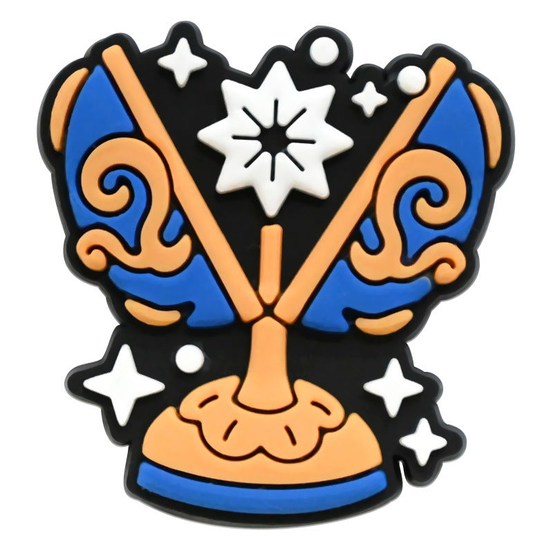 Wholesale Random 200pcs Russian Series Shoe Accessories Shoe Charms