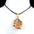 Wholesale 25~35mm Amethyst Original Stone Gold Pendant Yellow Powder White Crystal Irregular Necklace
