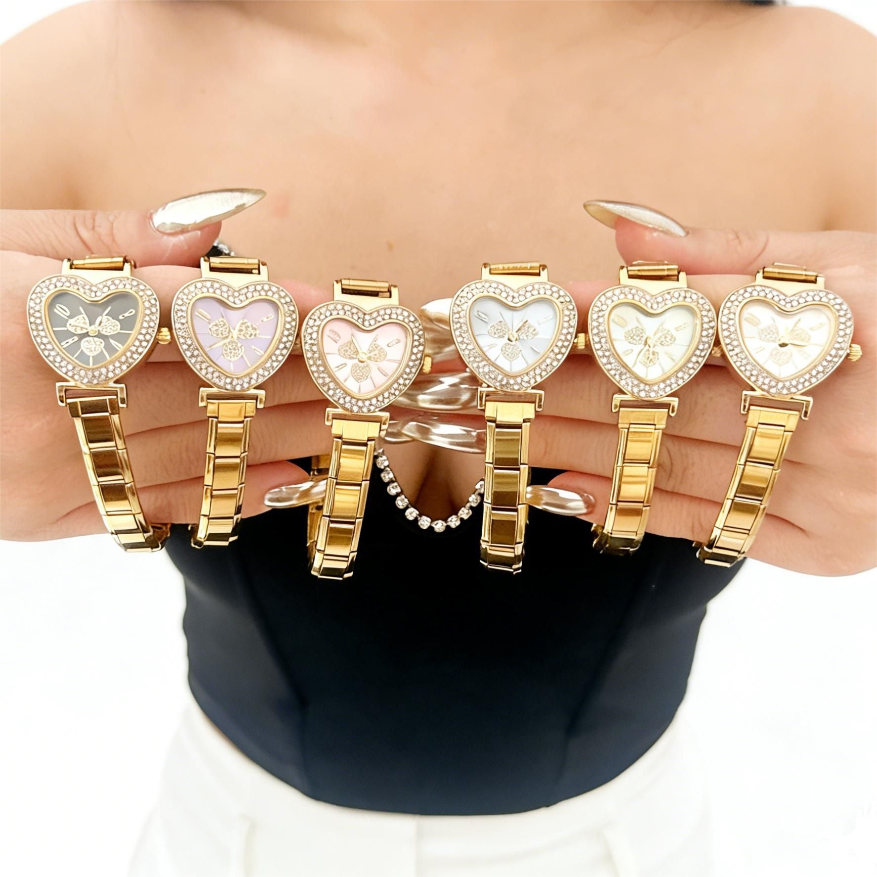 Wholesale Modular Steel Band Women' s Watch,  Fashion Accessory Gift for Everyday Wear