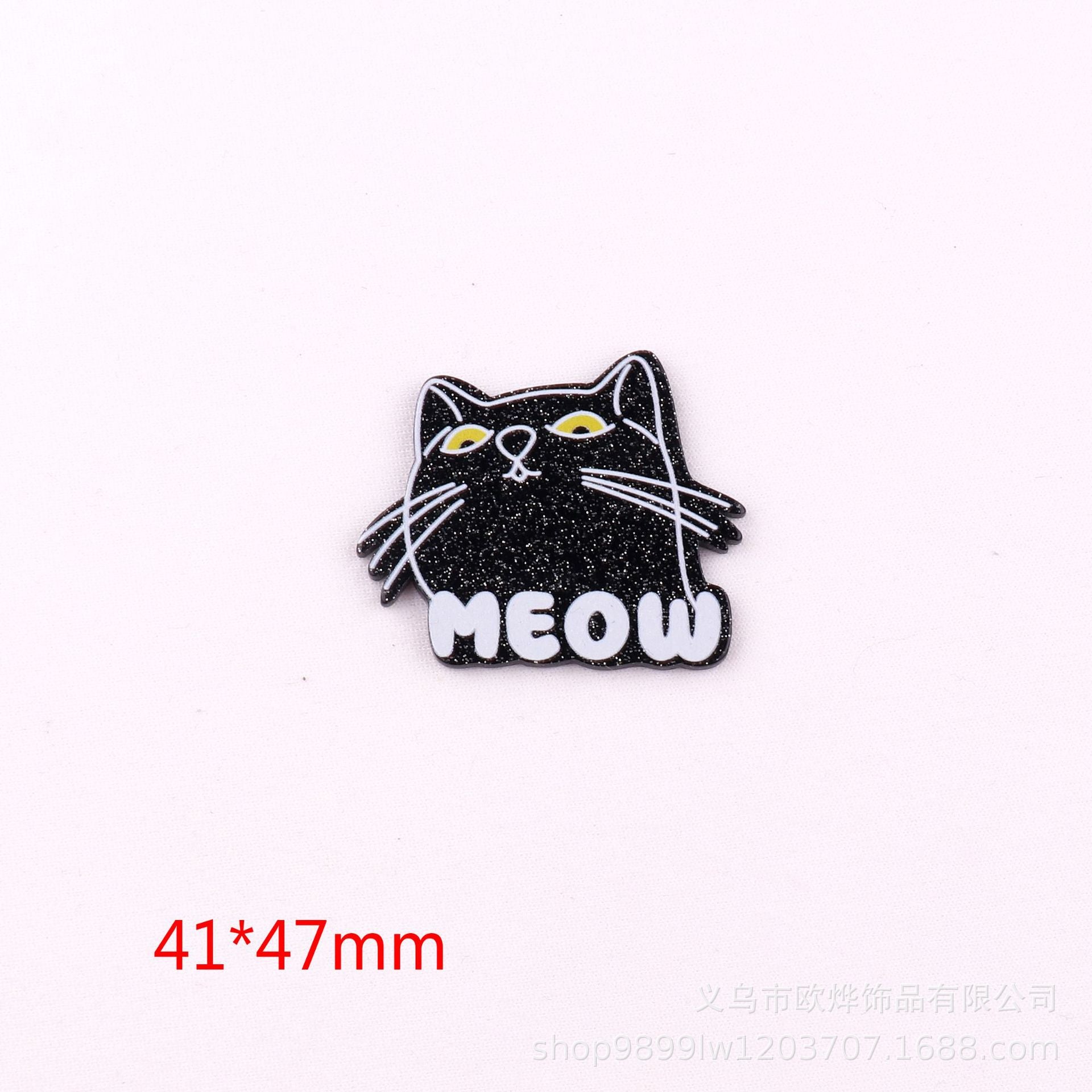 Wholesale 10pcs DIY Flatback Cartoon Christmas Acrylic Flatback Badge Scroll Retractable Keychain DIY Accessories ACC-FK-OuYe004