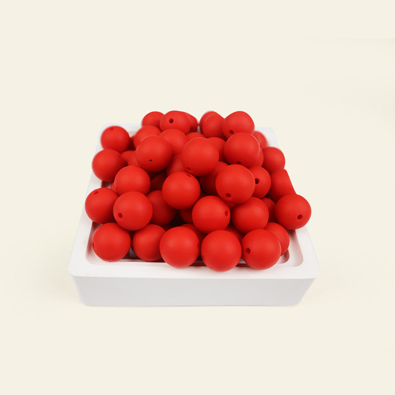 Wholesale 100pcs 15mm Silicone Ball DIY for Beadable ACC-BDS-JIaHao004