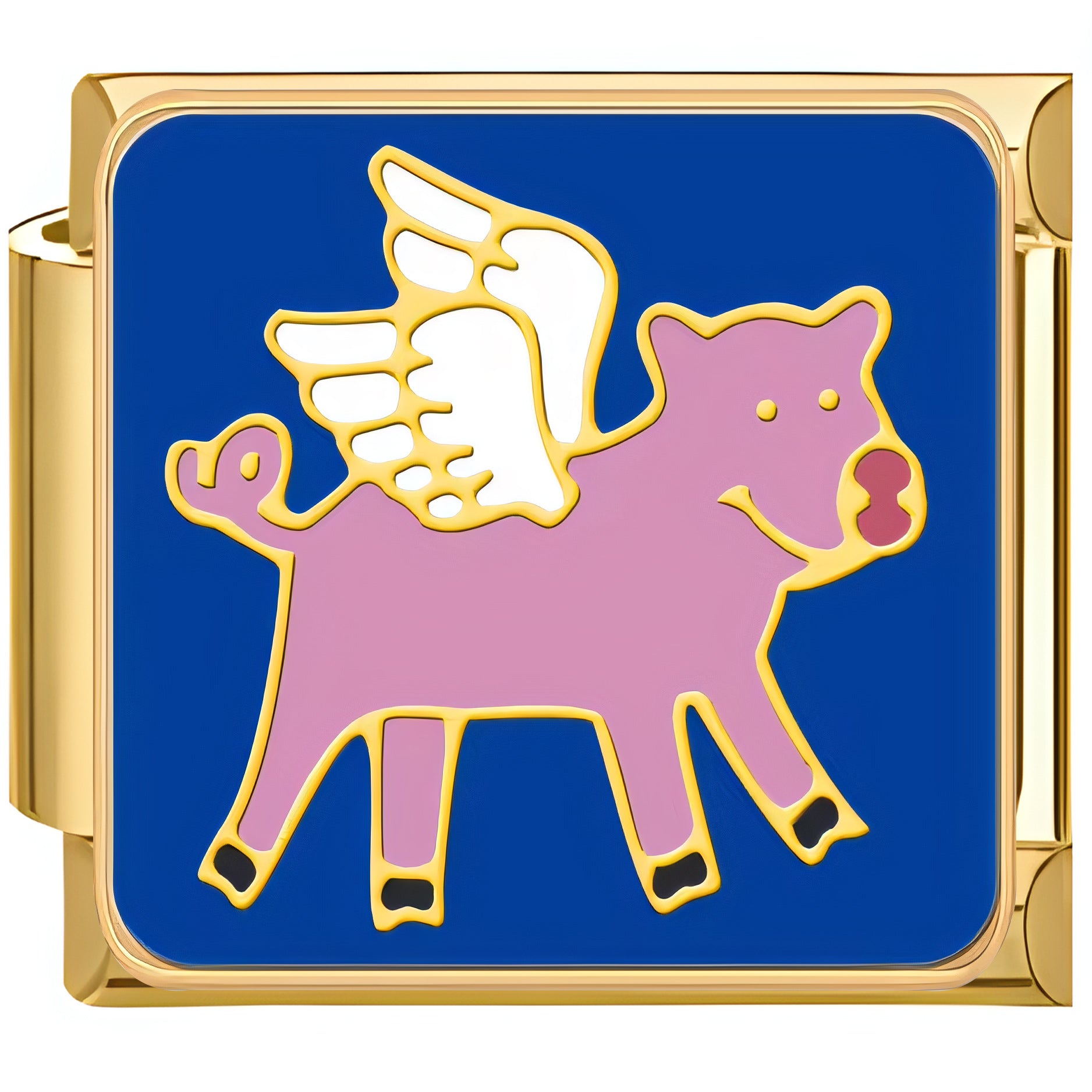 Wholesale Italian Charm Bracelet 9mm DIY Gold Handmade  Creative Stainless Steel Composable Bracelet