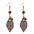 Wholesale  Retro Bohemian Ethnic Style Leaf Earrings Necklace suit