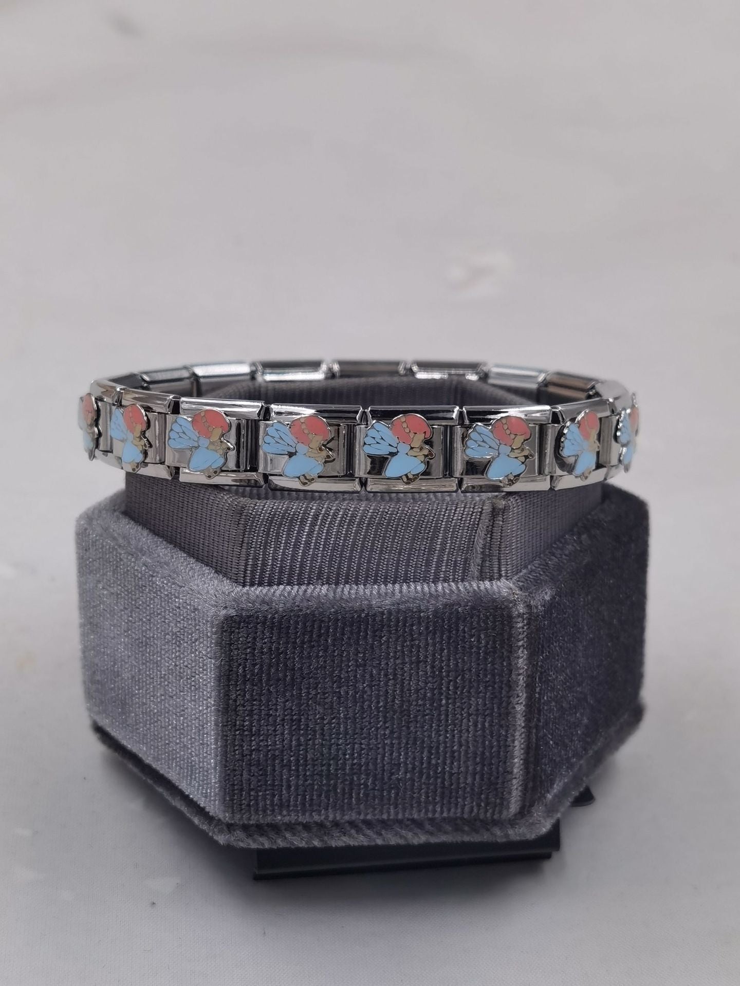 Wholesale Italian Charm Bracelet 9mm DIY Splicing Removable Stainless Steel Cartoon Composable Bracelet ACC-BT-XY041