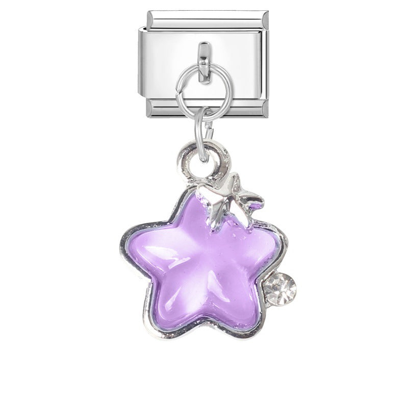 Wholesale 9mm Italian Charm Starter Bracelets DIY Pendant Style Stainless Steel Composable Bracelet