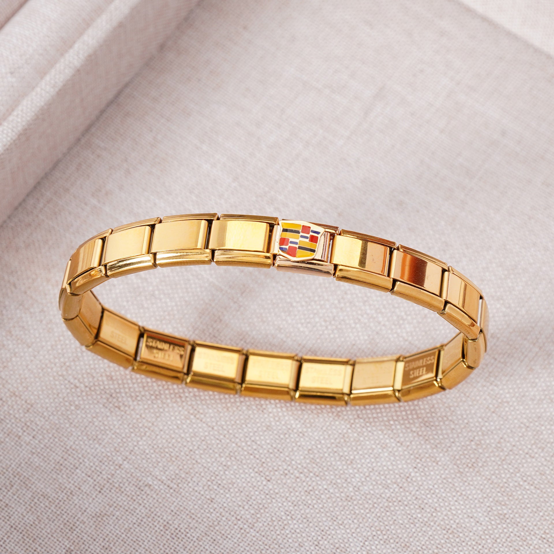 Wholesale  Italian Module Car Standard Finished Bracelet
