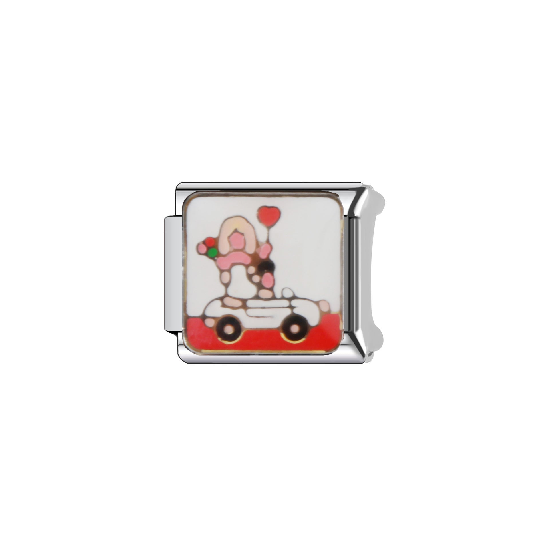 Wholesale Cartoon Animal and Planet Theme Stainless Steel DIY Modular Watch Strap for Unisex Gift