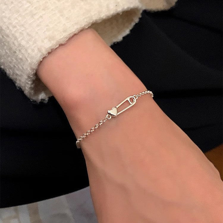 Wholesale S925 Love Pclip Bracelet Light Luxury Niche Design Bracelet