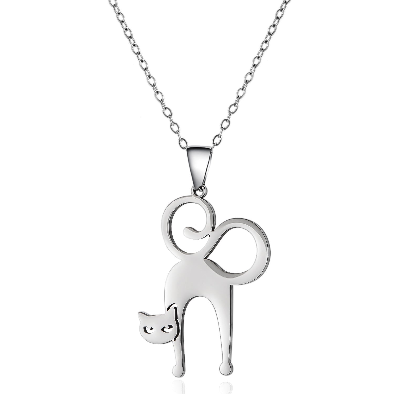 Wholesale  Element Titanium Steel Necklace Pumpkin Head Ghost Jewelry