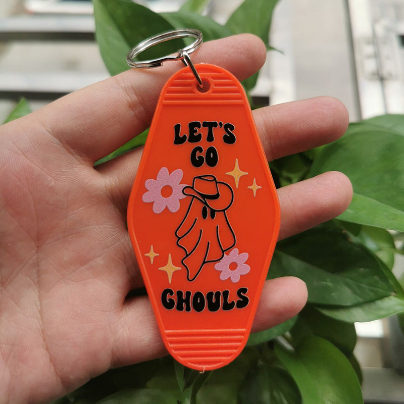 Wholesale Halloween Vintage Hotel Keychains ACC-KC-MeiXin005
