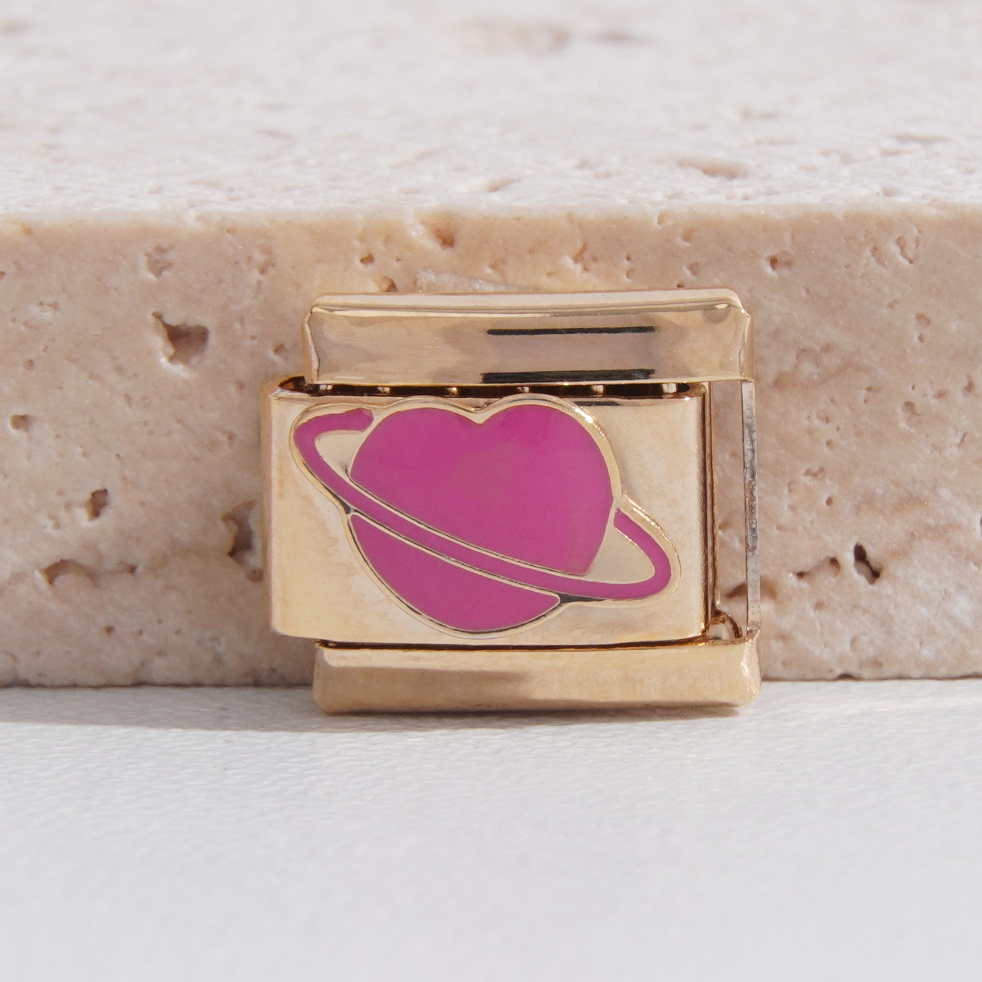 Wholesale   9mm Italian Charm Starter Bracelets DIY square Single Section Creative Stainless Steel Composable Bracelet