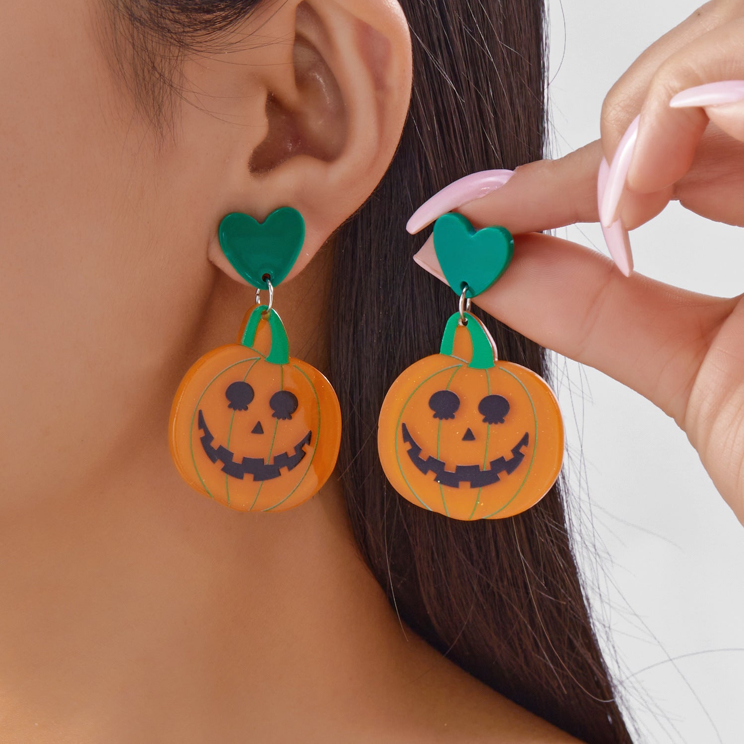 Wholesale Gothic  Ghost Pumpkin Earrings