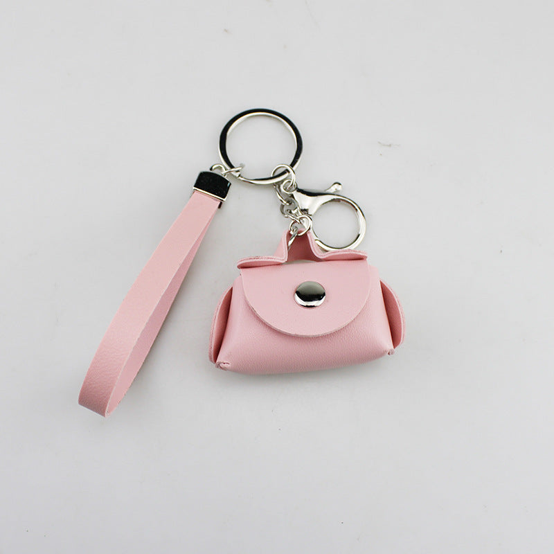 Wholesale PU Leather Coin Purse Keychain ACC-KC-TMS016