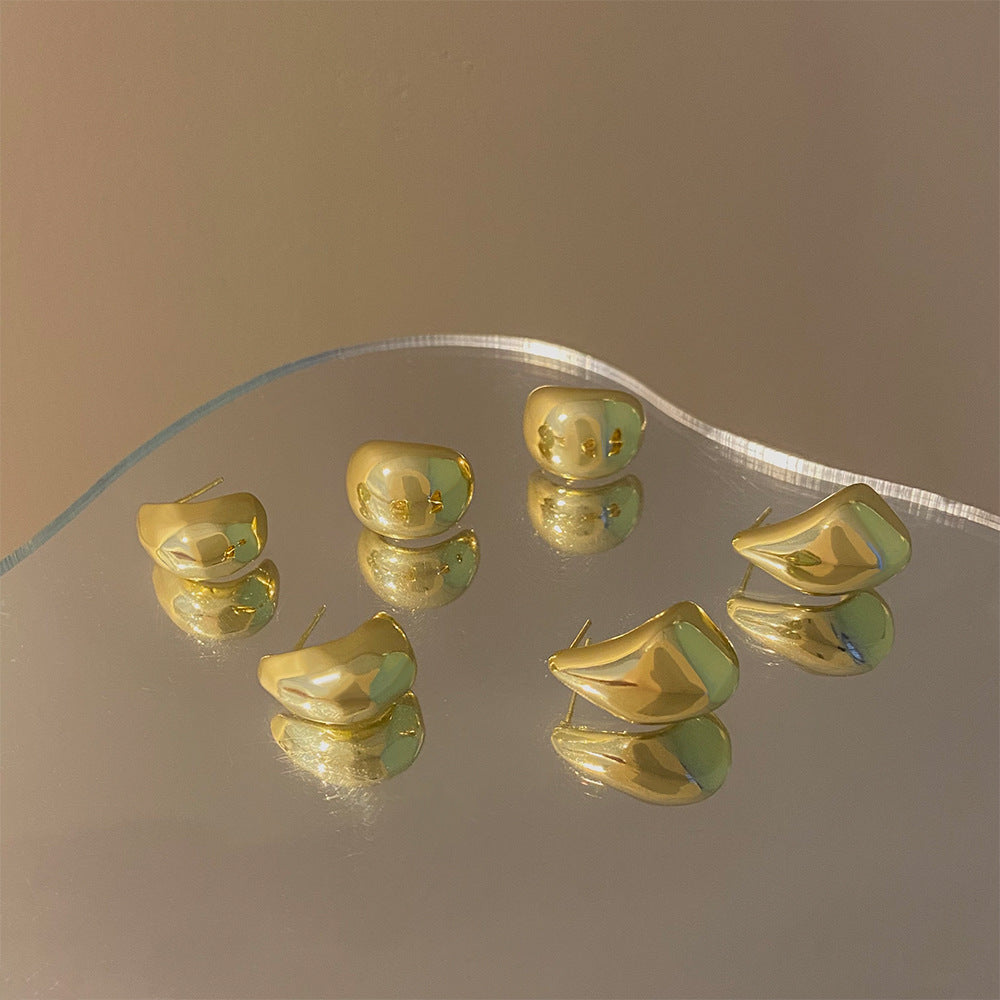 Wholesale Vintage Comma Teardrop Punk Style Earrings ACC-ES-MY015