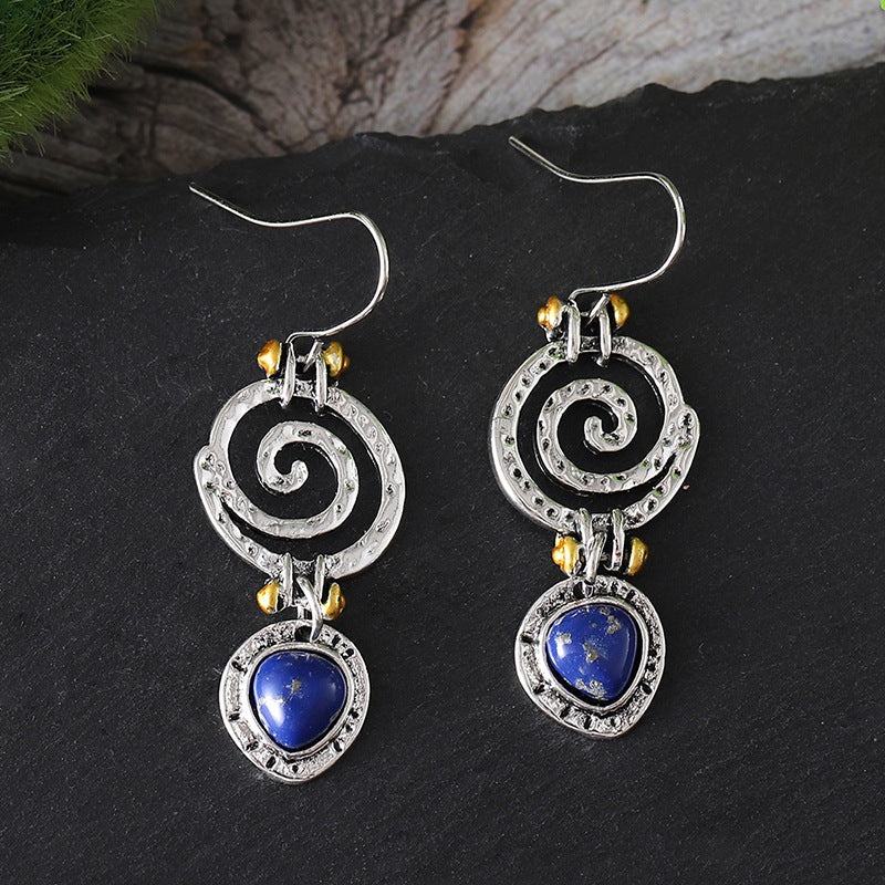 Wholesale Creative Circle Ethnic Style Earrings