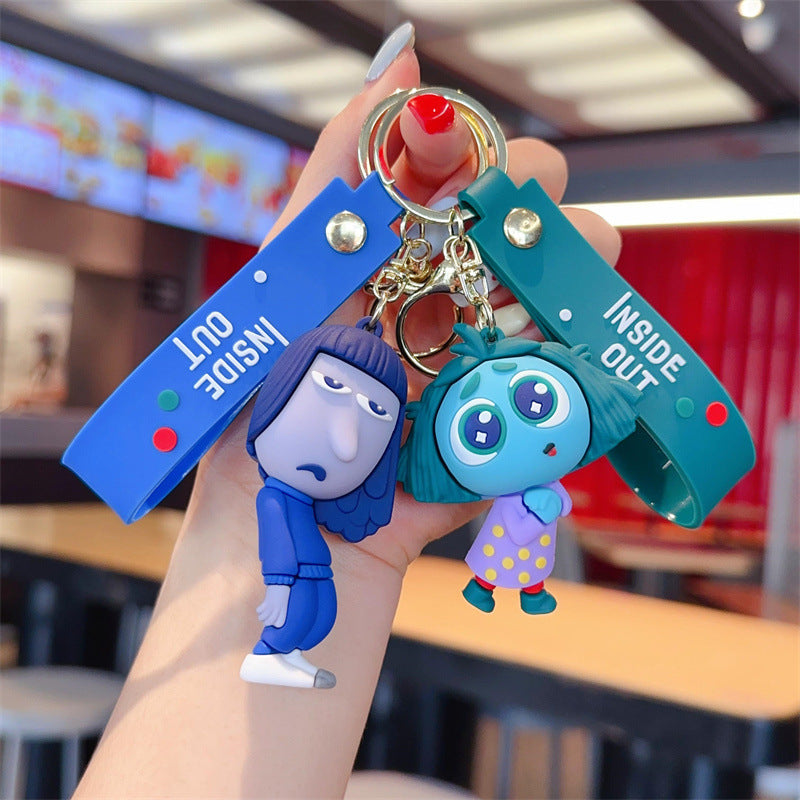 Wholesale Cartoon PVC Soft Glue Cute Keychain ACCVIP-KC-YueWei001