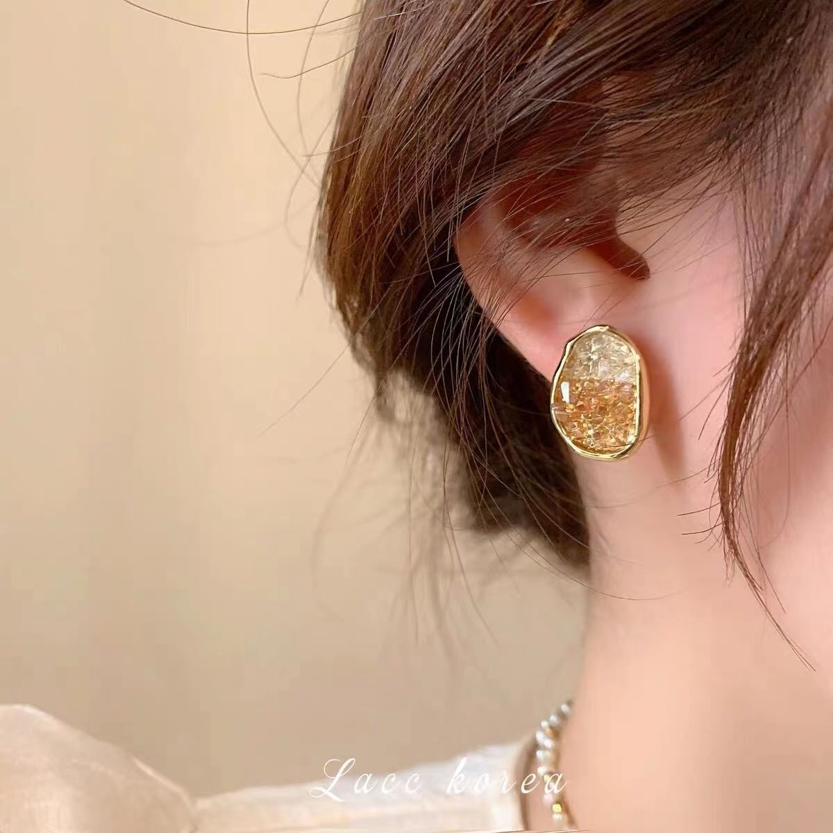 Wholesale Exaggerated Earrings Statemente Earrings Blingbling Earrings ACC-ES-Yinhe005