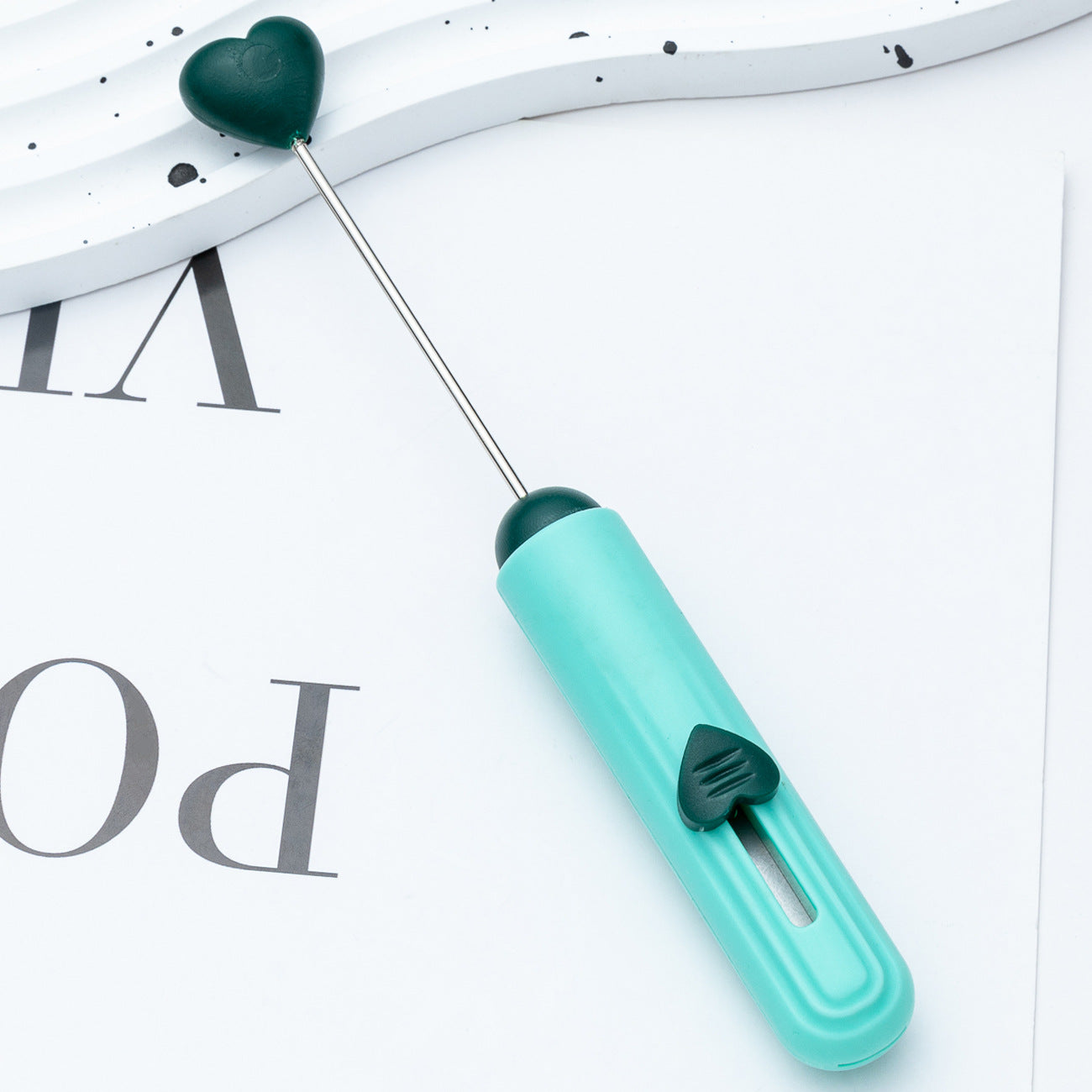 Wholesale DIY Beadable Express Knife Portable Express Dismantling Retractable Knife Office Paper Cutting Handmade Knife Love Knife