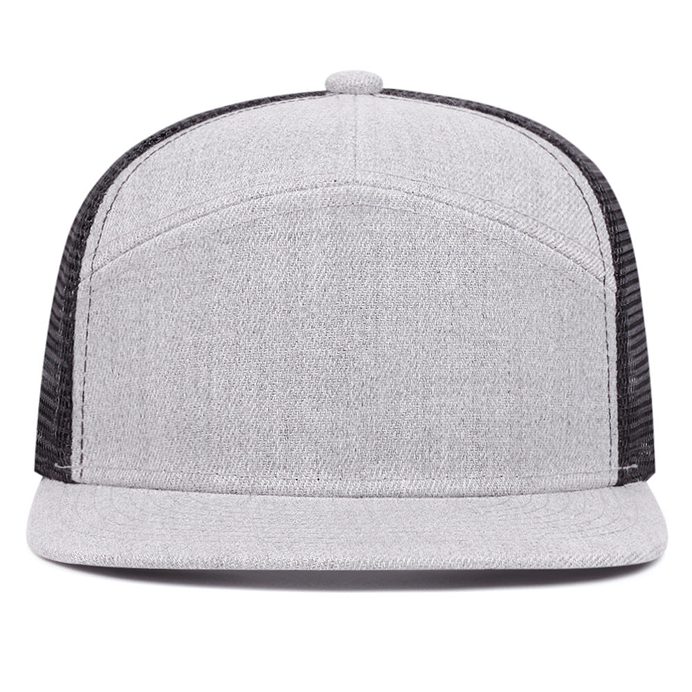Wholesale Seven-panel Stitching Plain Baseball Cap ACC-HT-JingKun002