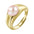 Wholesale  S925 Sterling Silver Pearl Ring  Luxury Adjustable  Ring