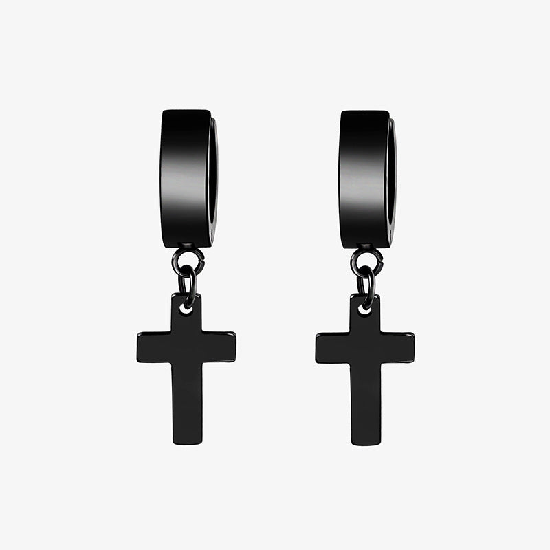 Wholesale Cross Pendant Earrings ACC-ES-BanLan002