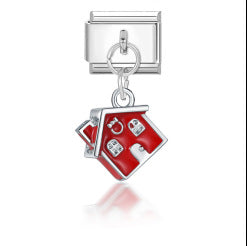 Wholesale Italian Charm Bracelet 9mm DIY Splicing Christmas Stainless Steel Composable Bracelet