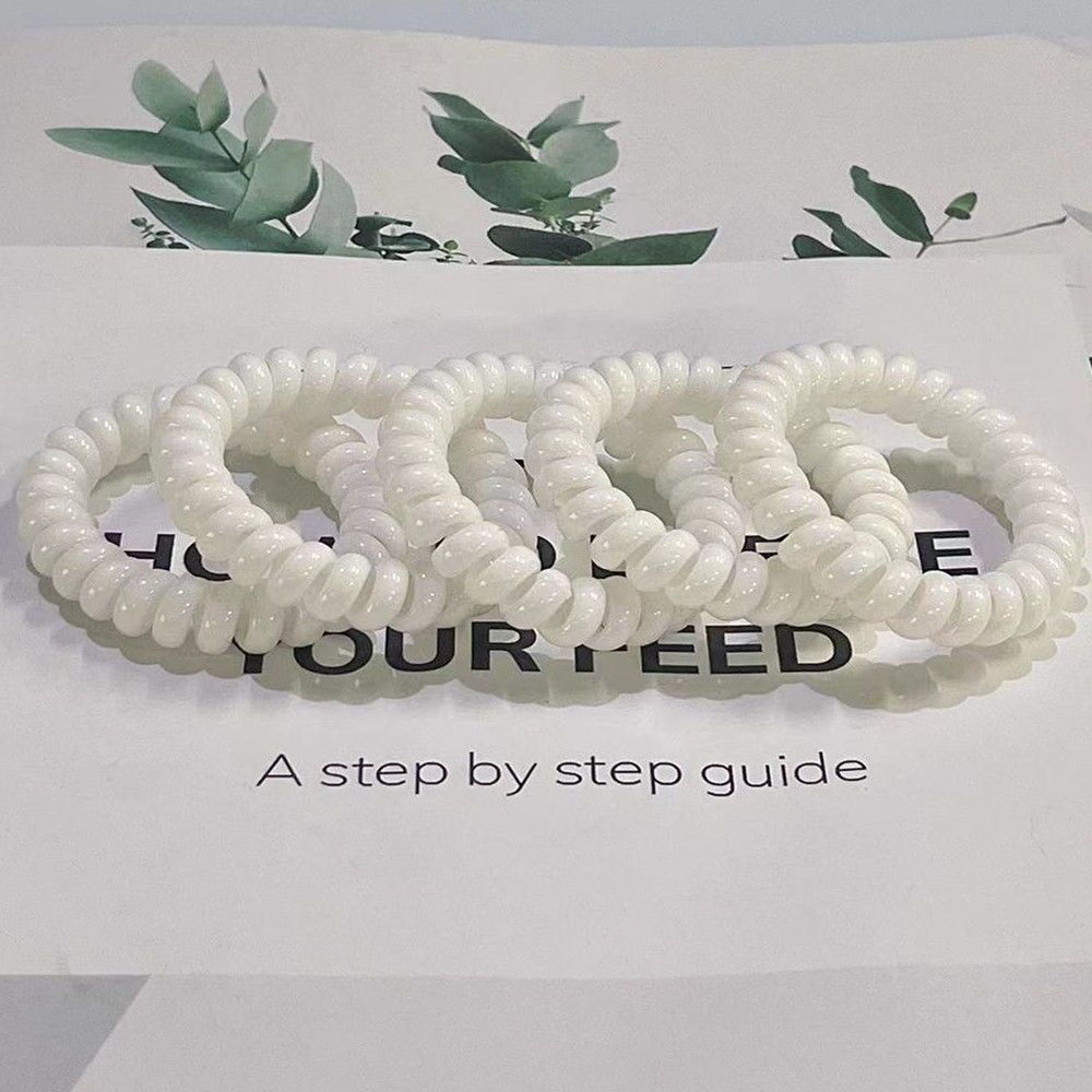 Wholesale 10pcs Candy Color Telephone Cord Hair Scrunchies ACC-HS-Huidi015