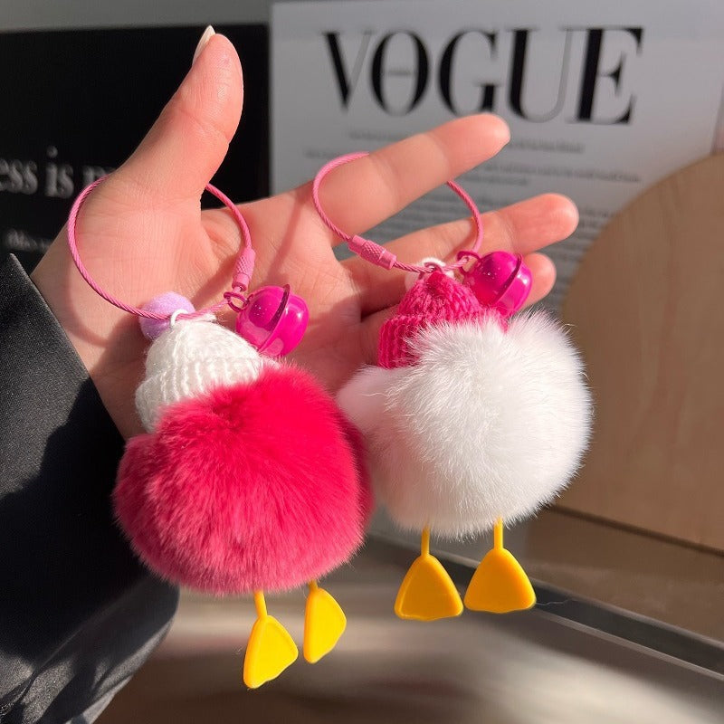 Wholesale Cute Plush Duck Keychains ACC-KC-Chengx004