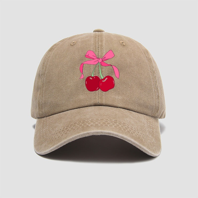 Wholesale Cherry Bow Baseball Cap