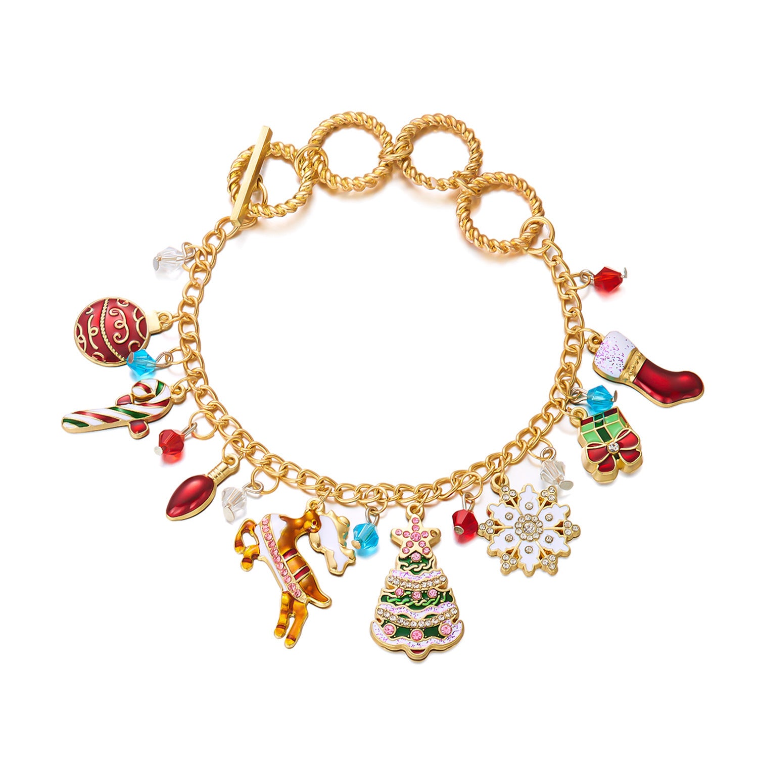 Wholesale Christmas tree snow Necklaces bracelets