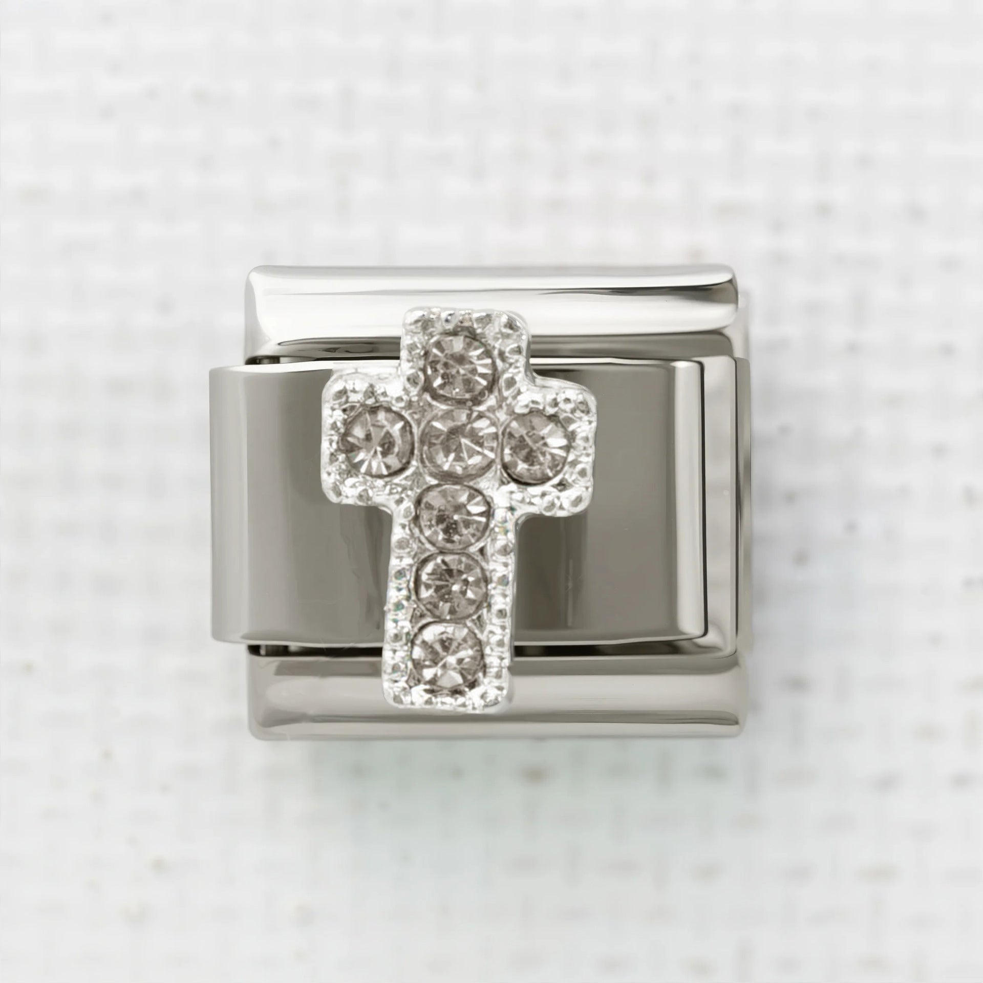 Wholesale 5pcs Italian Charm Bracelet 9mm DIY Splicing Perfume Bottle Bear Stainless Steel Composable Bracelet