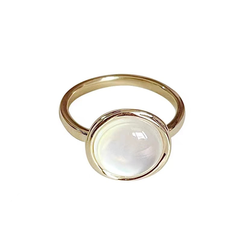 Wholesale Pearl flower open ring