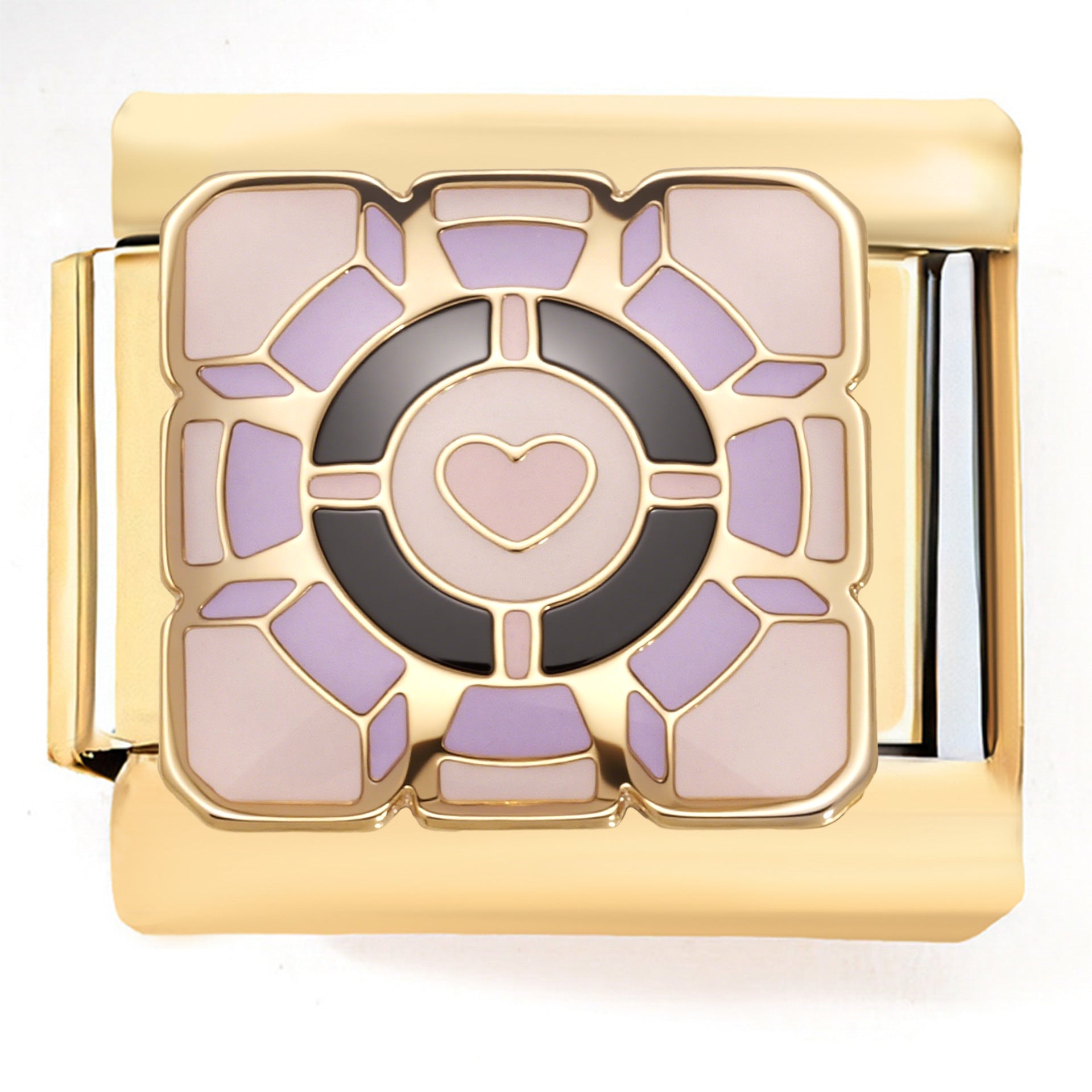 Wholesale Italian Charm Bracelet 9mm DIY Gold-Plated Navigation  Creative Stainless Steel Composable Bracelet