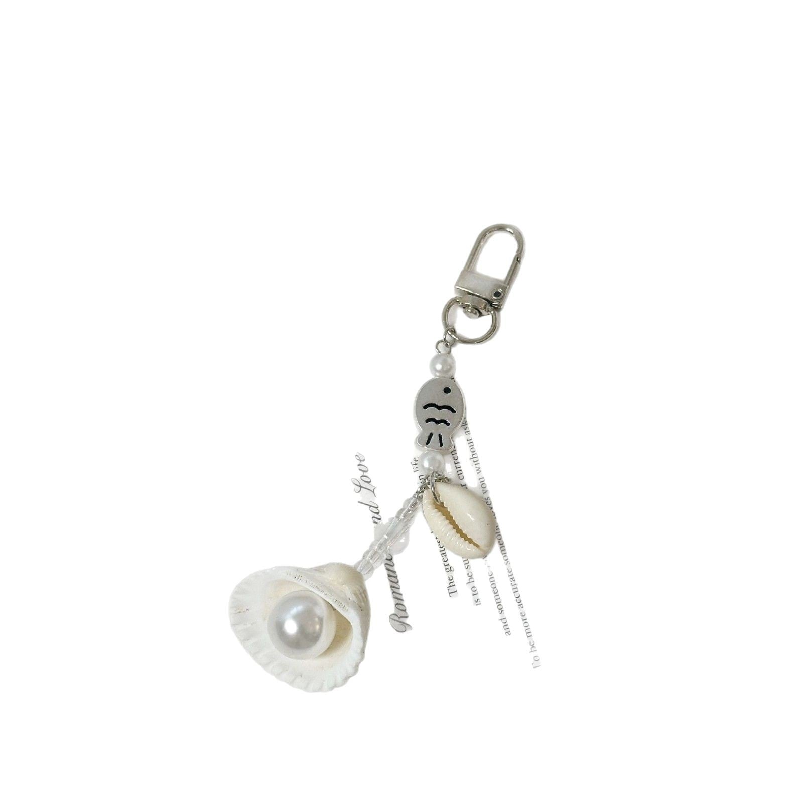 Wholesale  handmade shell conch keychains