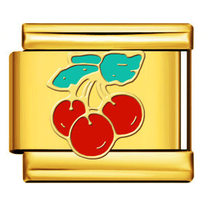 Wholesale   Italian Charm Bracelet 9mm DIY gold-plated oil-spliced Creative Stainless Steel Composable Bracelet