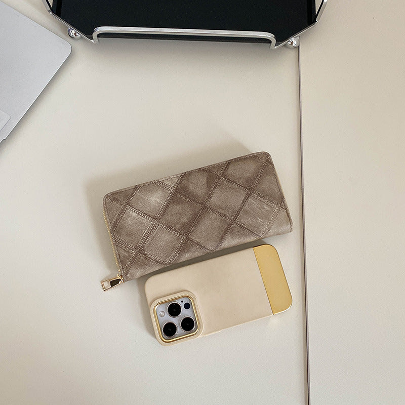 Wholesale Long Leather Clutch Large Capacity Multi-card Slot Wallet ACC-WT-Kuans002