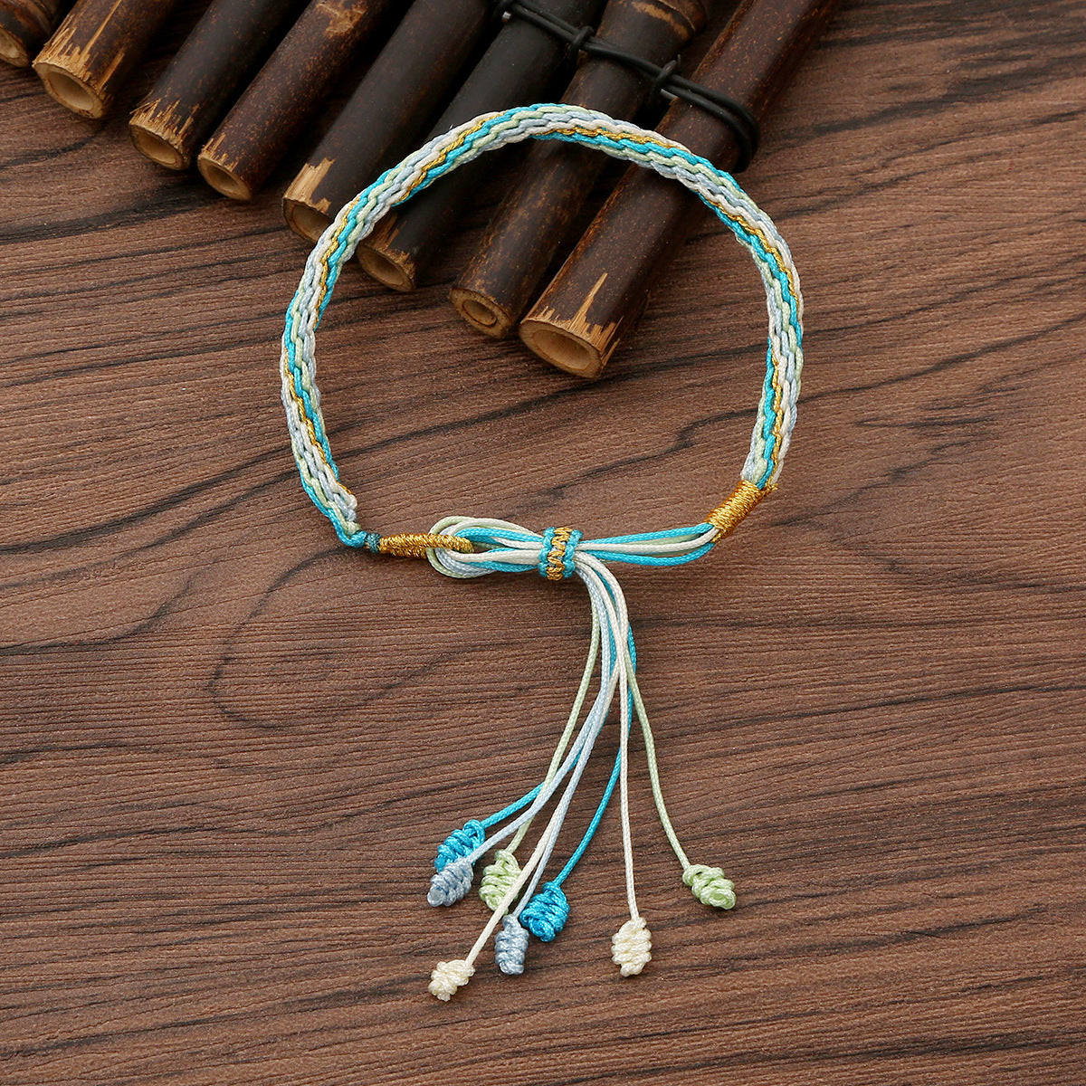 Wholesale reincarnation colorful rope hand-woven bracelet