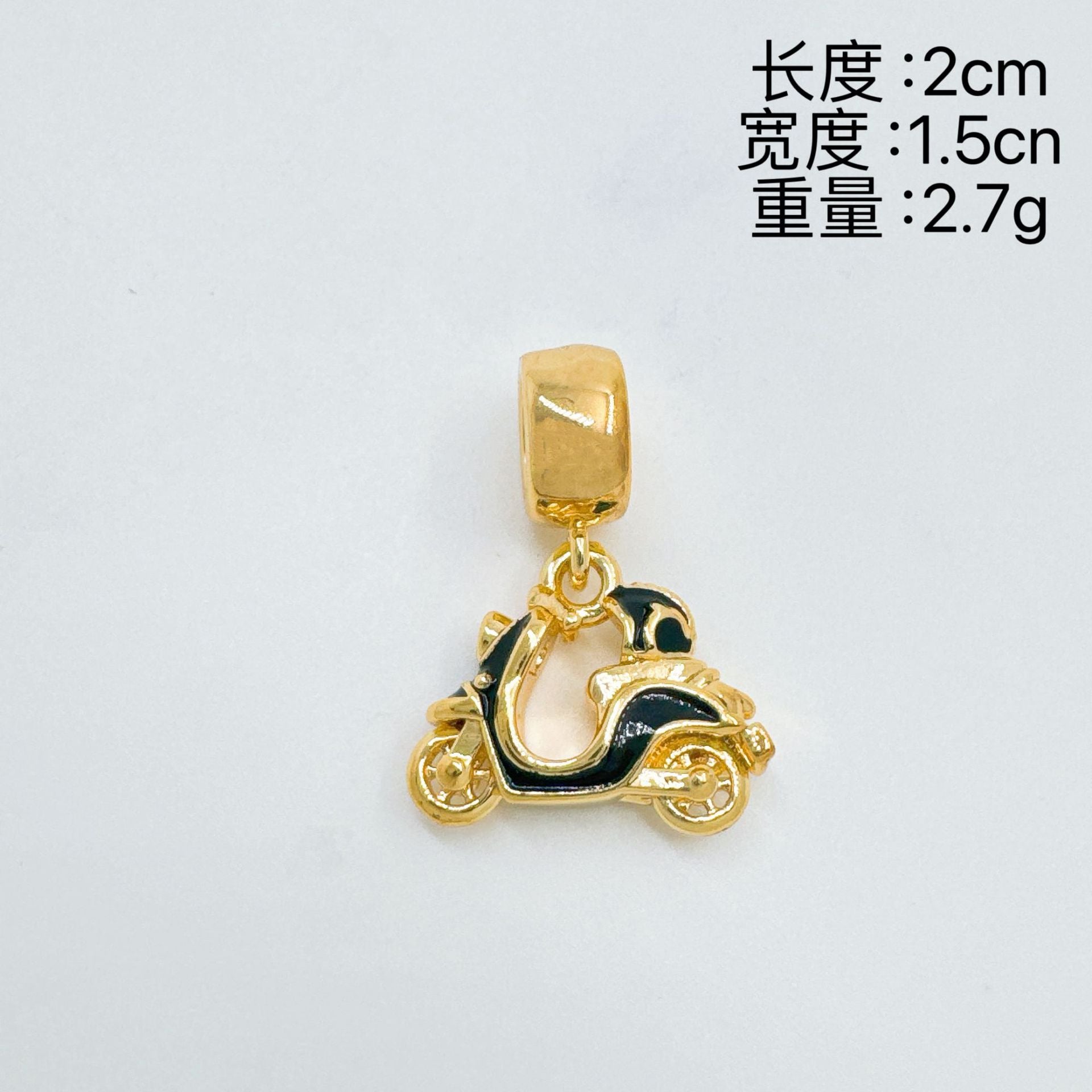 Wholesale Sweet Cool Style Gold Plated Donkey Pendant DIY Jewelry Accessory Gift