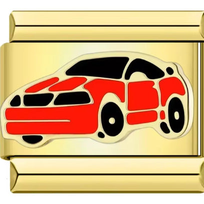 Wholesale  Italian Charm Bracelet 9mm DIY Star Sports  Creative Stainless Steel Composable Bracelet