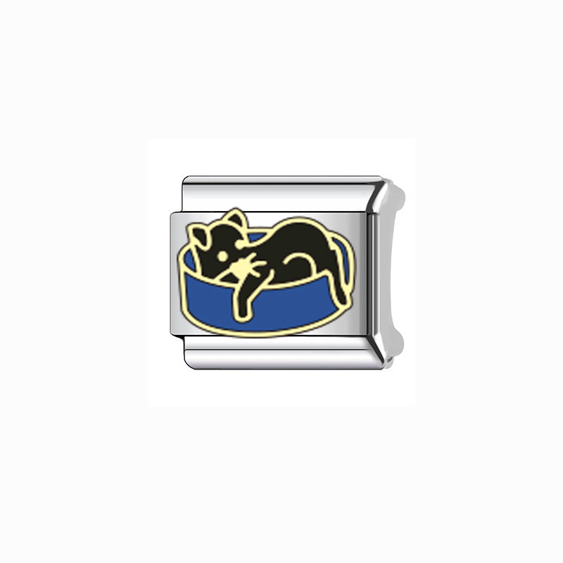 Wholesale Italian Charm Bracelet 9mm DIY Splicing Cute Creative Stainless Steel Composable Bracelet